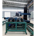Roller Bed Bench Type Pipe Plasma Flame Cutting Beveling Machine With Preheat Torch